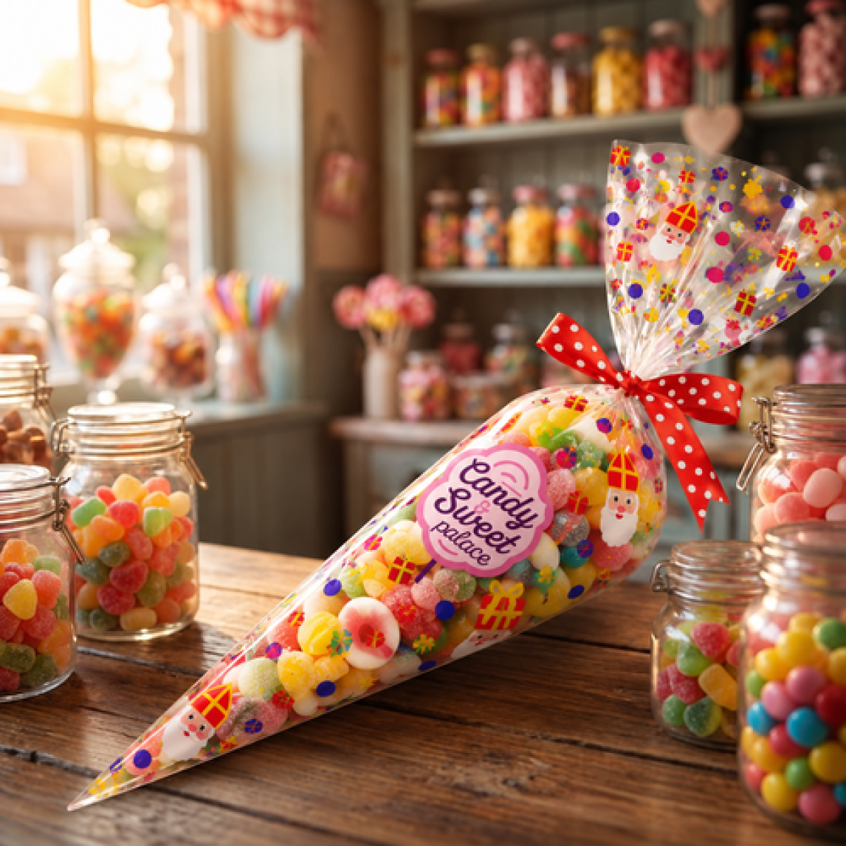 Sinterklaas Snoepzak 150gr mix